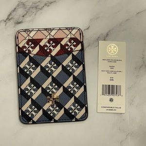 Tory Burch Geo Logo Card Case - Multi